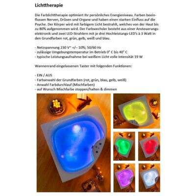 Ottofond Ottofond Lichttherapie für Badewanne / Whirlpool