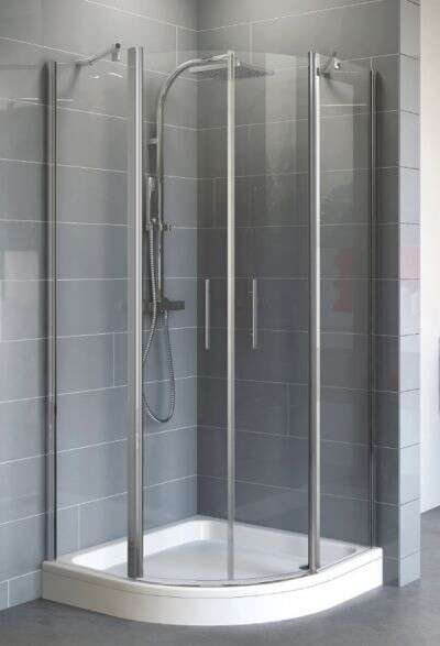 Schulte Schulte Express Plus Alexa Style 2.0 Set Dusche mit Duschbecken 80 x 80 cm